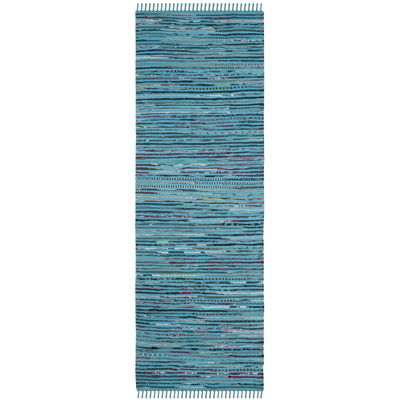 Highland DunesNerys Handwoven Flatweave Nerys Table Lamp Turquoise | William